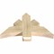Ekena Millwork Davenport Rough Sawn Timber Gable Bracket, Douglas Fir, 36"W x 23"H x 4"D x 6"F, 15/12 Pitch GBW036X23X0406DAV00RDF - alternate 4
